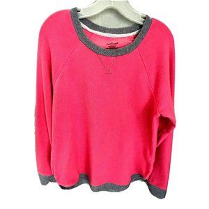Cuddl Duds Women's Large Lounge Top Cozy Comfy Long Sleeves Size L